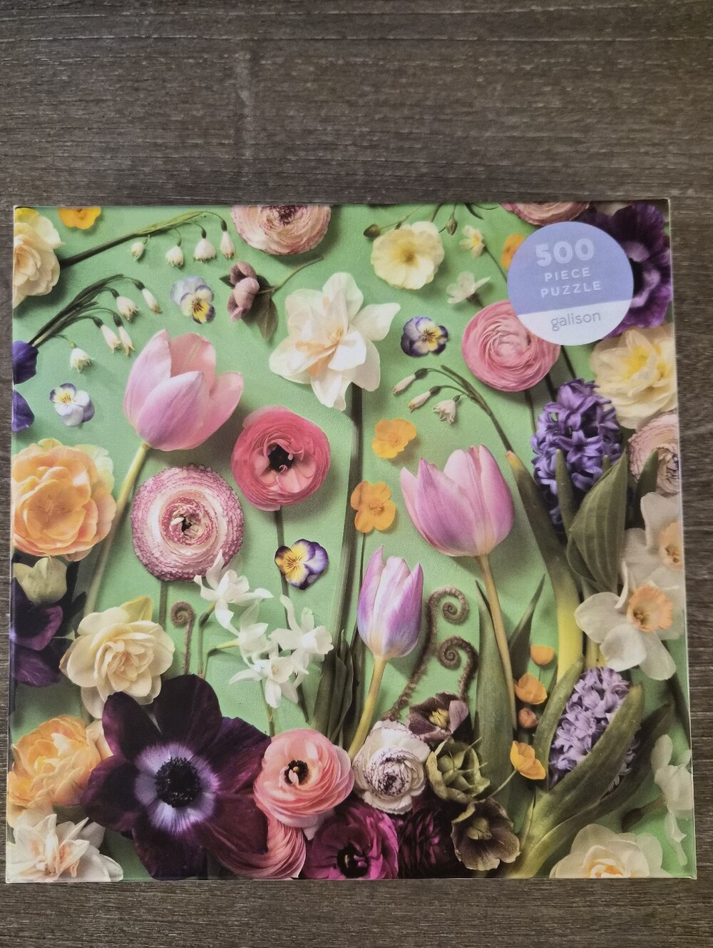 Galison "Sprintime Petals" 500 Piece Puzzle